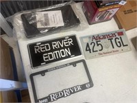 License Plates and Holders