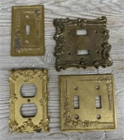 (4) Vintage Light Switches