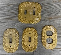 (4) Vintage Light Switches