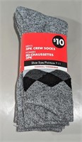 Men's 3 Pack Crew Socks Size 7-11