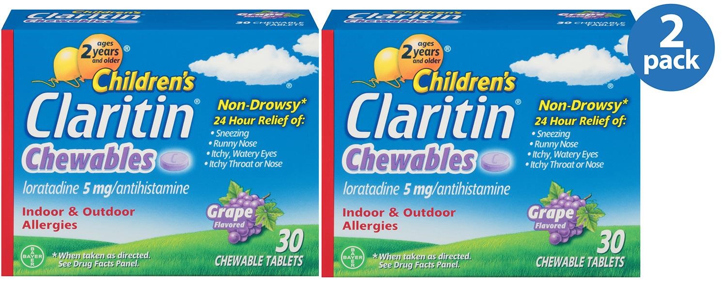 Claritin Children's 24 Hour Allergy Chewables Ages