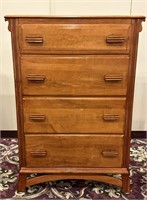 Maple Virginia House 4 Drawer Chest