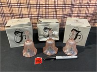 Fenton Glass - 3 Bell Petites 4.5"