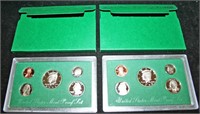 (2) 1998-S Mint Proof Sets w/ Papers