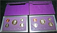 1992-S, 1993-S Mint Proof Sets -1993 w/ Papers