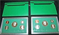 (2) 1997-S Mint Proof Sets w/ Papers