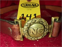 N C Belt & Buckle