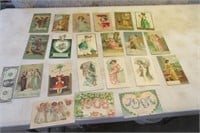 20+ antique Post Cards assorted NEAT