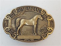 Arabian Horse Belt Buckle - Vintage ?