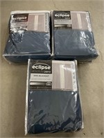 3 PCS ECLIPSE ABSOLUTE ZERO BLACKOUT CURTAIN