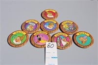 1970-80's Snow White & Dwarf Buttons Lot