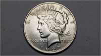 1923 Peace Dollar Very High Grade