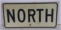 Wooden NORTH Sign