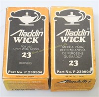 Pair new Aladdin wicks in original boxes