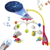 Musical Baby Crib Mobile w/ Projector