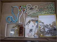 Vintage jewelry necklaces, etc.