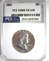 1963 Franklin PR69 DCAM LISTS $5000