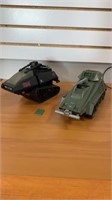 GI Joe HISS Tank and Green Tank