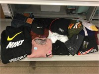 Assorted clothing. NIKE, Levis. XL and XXL. 38x32