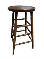 TALL ANTIQUE STOOL