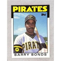 1986 Topps Traded Barry Bonds Rookie