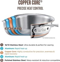(P) All-Clad 6203 SS Copper Core 5-Ply Bonded Dish