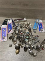 HUGE Collection of Souvenir Spoons