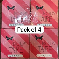 Sealed-BODY TAPE(KORFEE)(4 pack)