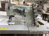 SEW MACH MAQ COSER, Head, motor and table PEGASUS