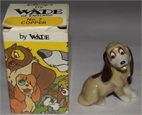 Wade Disney Fox & The Hound Copper Dog Figure