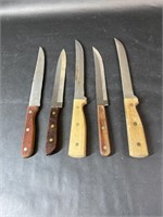 Five Japanese Knifes
