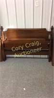Solid Walnut Full Size bed