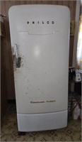 Vintage Advanced Design Philco Refrigerator
