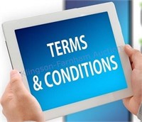 Please Read Our Terms and Conditions