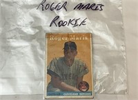 Roger Maris Baseball Rookie Card WG