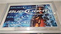 Anheuser-Busch Bud Light Beer Advertising Mirror