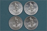 4 - 1986 Engelhard Prospector 1ozt Silver.999