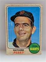 1968 Topps Gaylord Perry #85 Crease