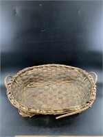 Old American native basket, turn of the century, m