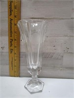 FOSTORIA CRYSTAL COIN VASE