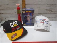 SIGNED NASCAR HAT & MORE