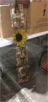 Metal home sunflower design 50”