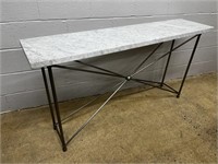 Marble Top Sofa Table