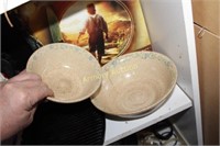 STUDIO ART POTTERY BOWLS - SIGNED