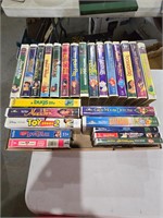 VHS & DVD Disney Movies
