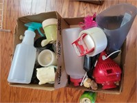 Vacuum, Spray Bottle, Candle Holders, Misc