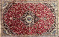QUALITY HAND KNOTTED PERSIAN WOOL KASHAN RUG
