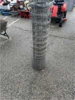Roll of metal wire fencing