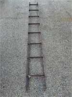 Custom made metal book ladder
