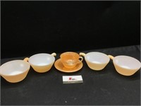 Fire King Plate, Cup, Bowls